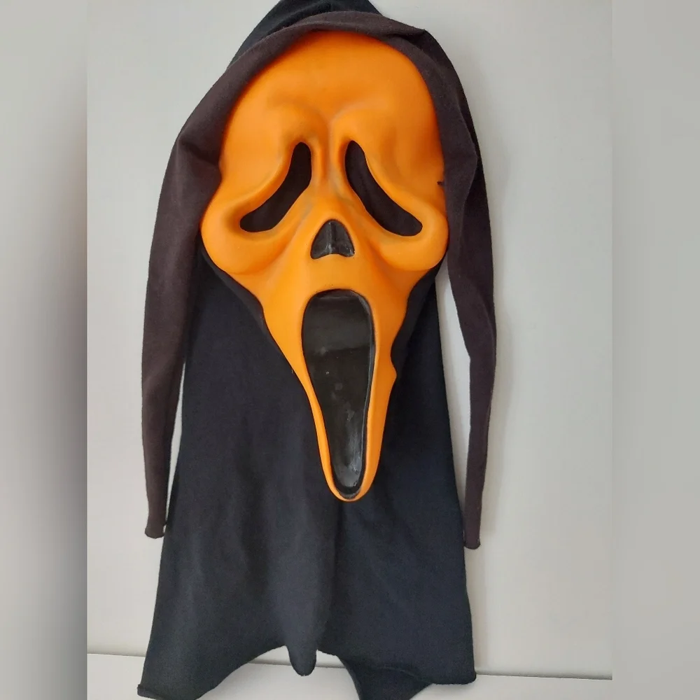 Ghost Face Generation One Orange Mask Cotton Shroud